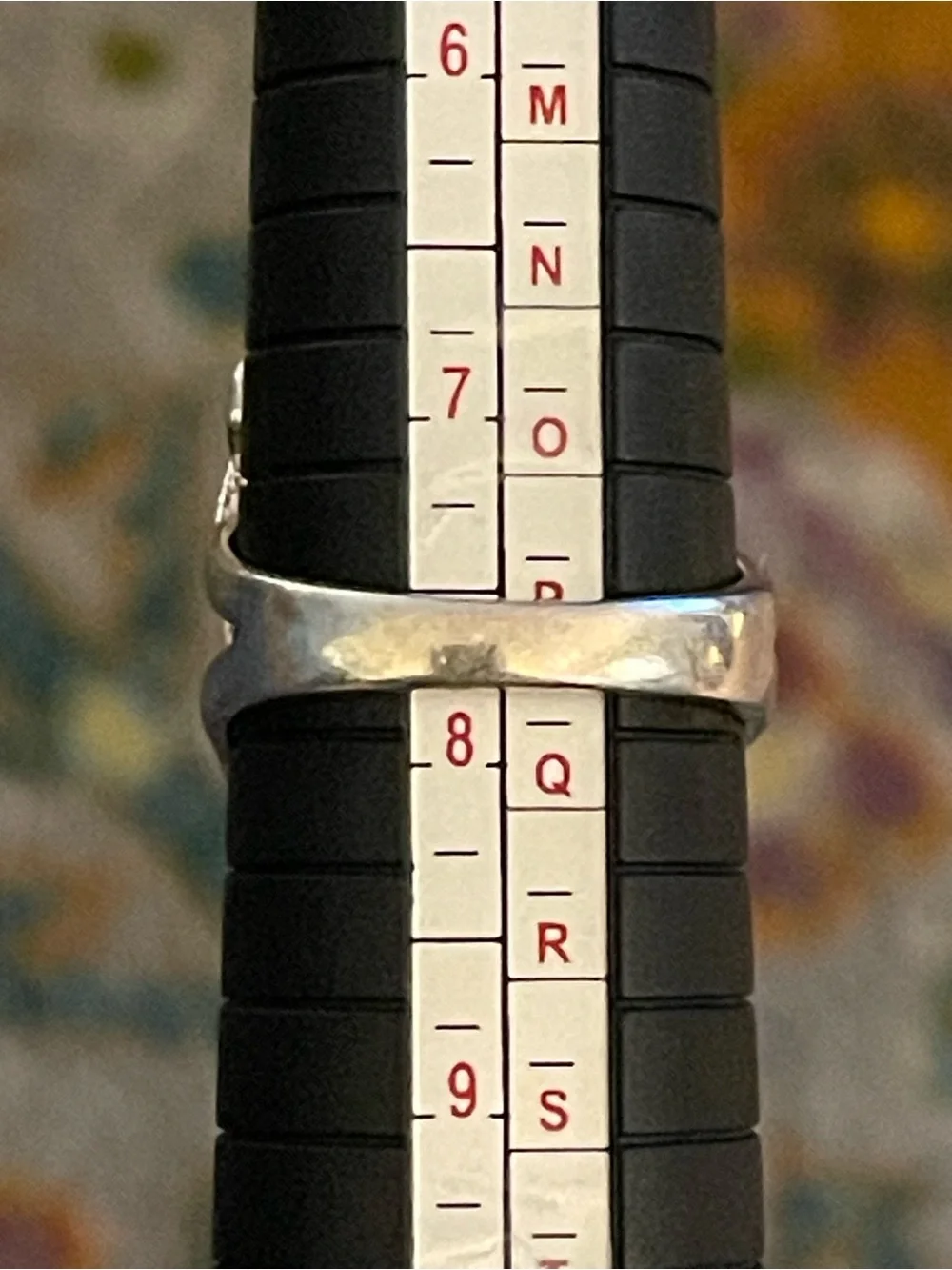 Vintage silver metal